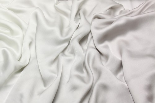 100 seide satin mousseline - seide,