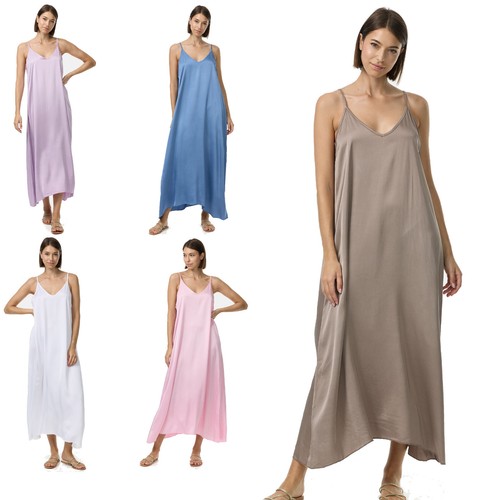 Maxikleid edles seiden kleid - edles,