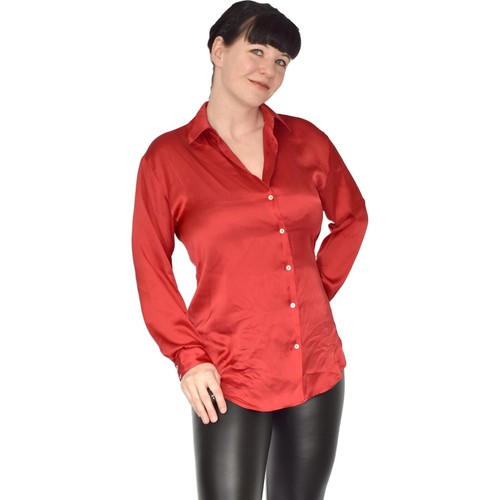 Zara vintage satin - bluse, retro