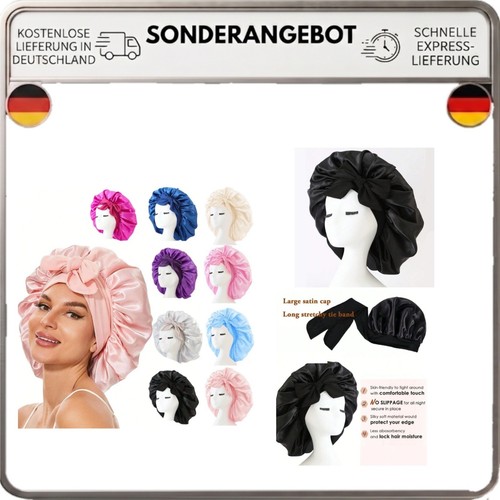 Satin schlafmütze damen - schlafmütze,