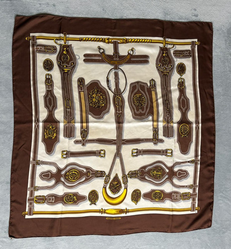 Hermés vintage seidentuch - hermés,