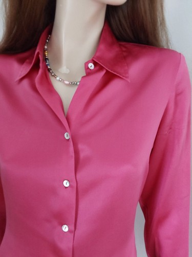 Bluse seidensatin vanila - seidensatin,