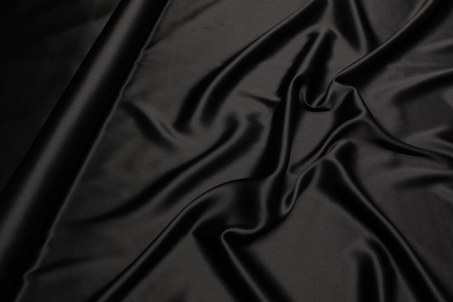 Stretch seide satin elasthan - seide,