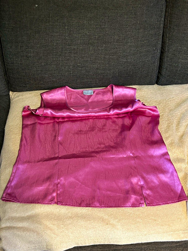 Hermann lange damen satin top - satin,