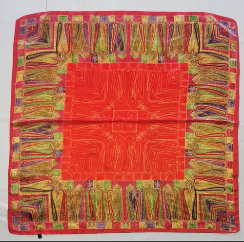 Vintage seidentuch silk scarf - vintage,