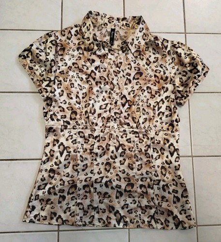 Flame glanzbluse bluse - flame, tunika
